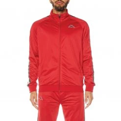 Kappa US Logo Tape Dartem Track Jacket - Red Men