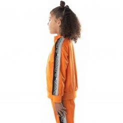 Kappa US Kids Logo Tape Dartem Track Jacket - Orange 8 Kappa US Kids Logo Tape Dartem Track Jacket - Orange