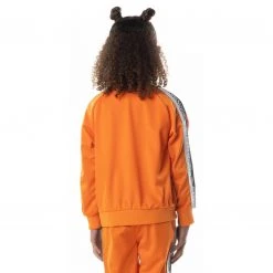Kappa US Kids Logo Tape Dartem Track Jacket - Orange 9 Kappa US Kids Logo Tape Dartem Track Jacket - Orange