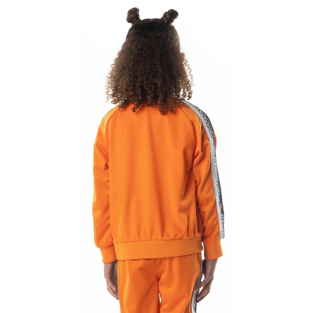Kappa US Kids Logo Tape Dartem Track Jacket - Orange 6 Kappa US Kids Logo Tape Dartem Track Jacket - Orange