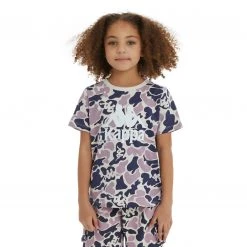 Kappa US Kids Authentic Pyllo T-Shirt - Navy Violet