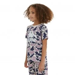 Kappa US Kids Authentic Pyllo T-Shirt - Navy Violet