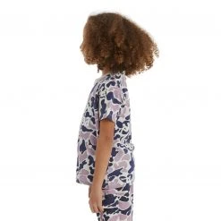 Kappa US Kids Authentic Pyllo T-Shirt - Navy Violet