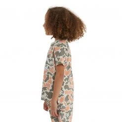 Kappa US Kids Authentic Pyllo T-Shirt - Peach