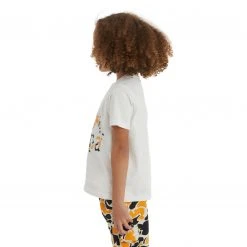 Kappa US Kids Authentic Phullo T-Shirt - Black Smoke Light Orange