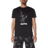 Kappa US Authentic Jpn Vitriol T-Shirt - Black Smoke 2 Kappa US Authentic Jpn Vitriol T-Shirt - Black Smoke