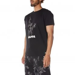 Kappa US Authentic Jpn Vitriol T-Shirt - Black Smoke