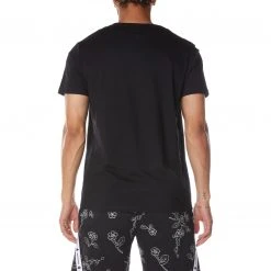 Kappa US Authentic Jpn Vitriol T-Shirt - Black Smoke