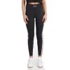 Kappa US Women Logo Tape Desir Leggings - Black Smoke