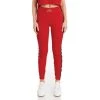 Kappa US Logo Tape Desir Leggings - Red