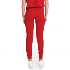 Kappa US Logo Tape Desir Leggings - Red