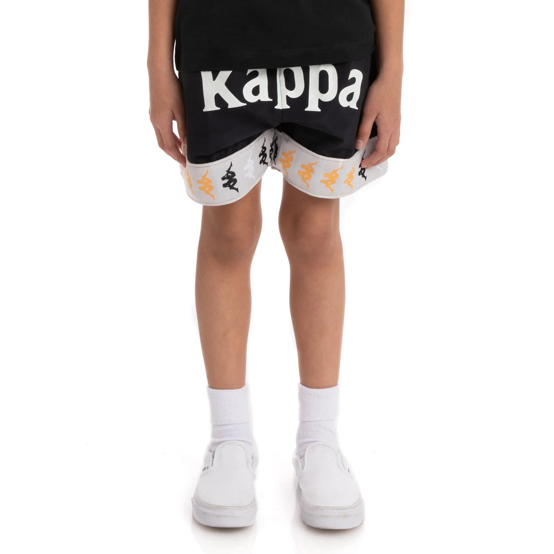 Kappa US Kids 222 Banda Calabash 2 Swim Shorts - Black Smoke 3 Kappa US Kids 222 Banda Calabash 2 Swim Shorts - Black Smoke