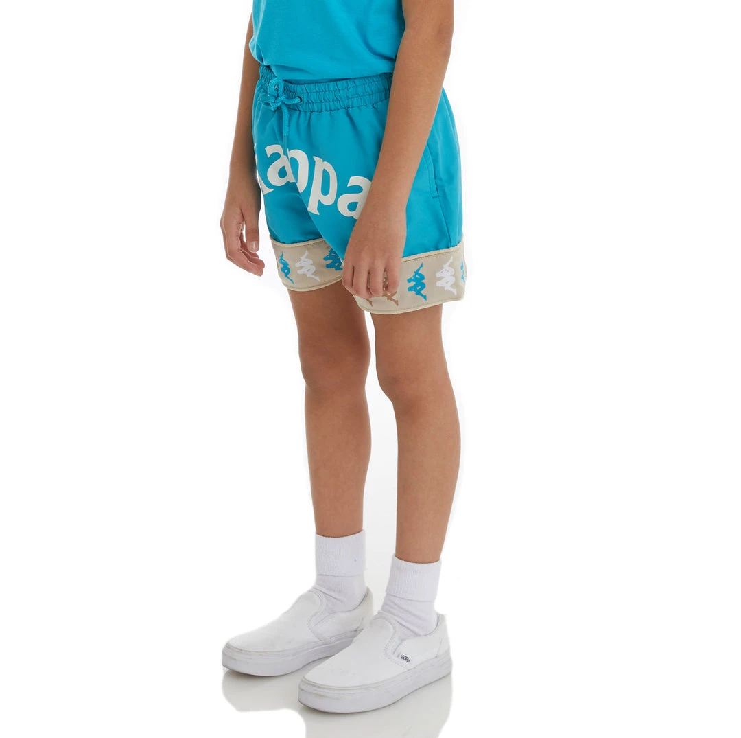 Kappa US Kids 222 Banda Calabash 2 Swim Shorts - Dark Aqua 4 Kappa US Kids 222 Banda Calabash 2 Swim Shorts - Dark Aqua