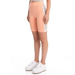 Kappa US 222 Banda Cartin 2 Bike Shorts - Peach Women