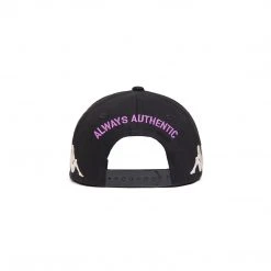 Kappa US Authentic Graphik Tornado Cap - Black Smoke Violet