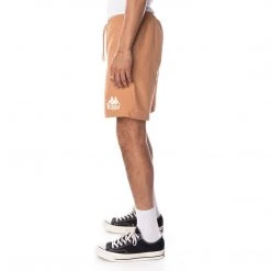 Kappa US Authentic Aflyer Shorts - Brown Sand