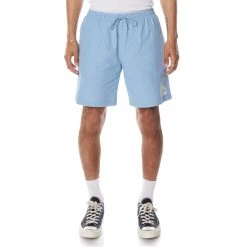 Kappa US Men Authentic Aflyer Shorts - Light Blue Sand