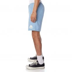 Kappa US Men Authentic Aflyer Shorts - Light Blue Sand