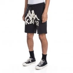 Kappa US Authentic Anjuan Shorts - Black Smoke Sand