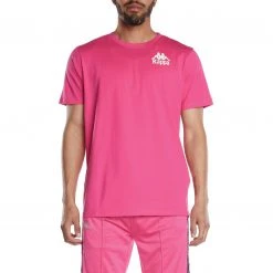 Kappa US Authentic Ables T-Shirt - Pink Sand Men