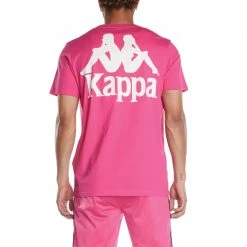 Kappa US Authentic Ables T-Shirt - Pink Sand Men