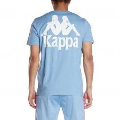 Kappa US Men Authentic Ables T-Shirt - Light Blue Sand