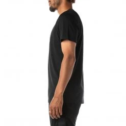 Kappa US Men Authentic Graphik Ramone T-Shirt - Black Smoke White