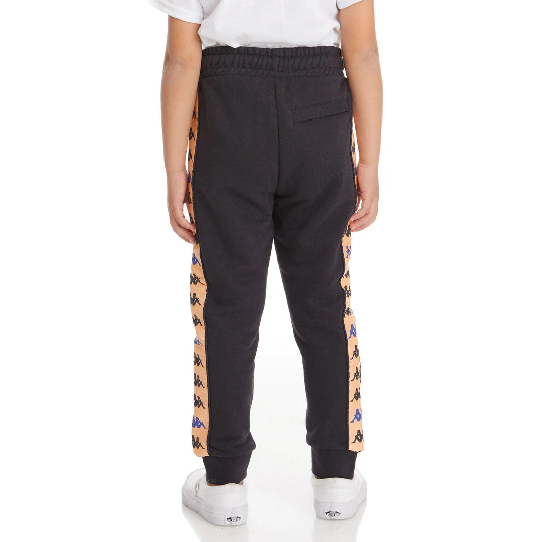 Kappa US Kids 222 Banda Alanz 3 Sweatpants - Black 6 Kappa US Kids 222 Banda Alanz 3 Sweatpants - Black