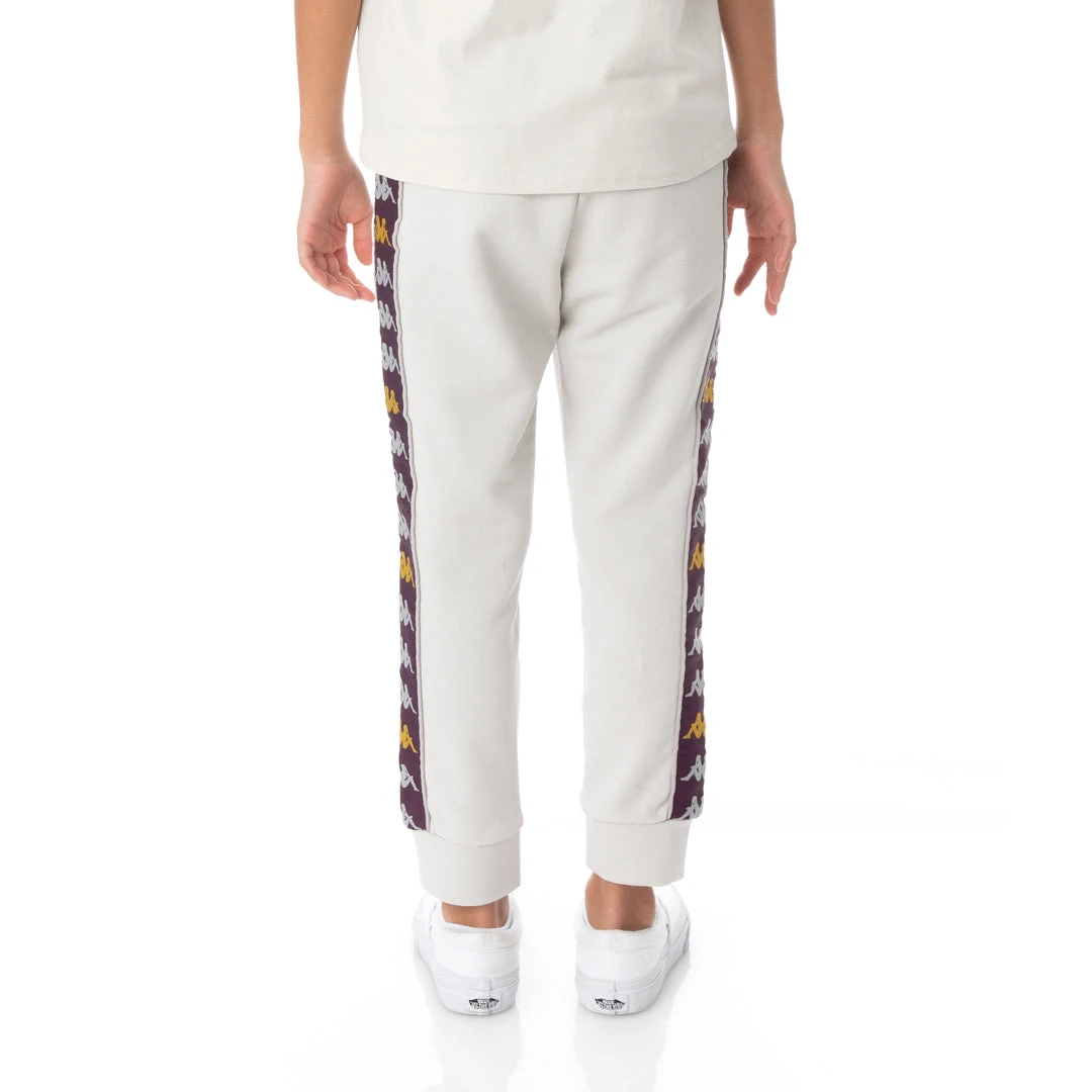 Kappa US Kids 222 Banda Alanz 3 Sweatpants - Grey Silver 6 Kappa US Kids 222 Banda Alanz 3 Sweatpants - Grey Silver