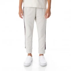 Kappa US Kids 222 Banda Alanz 3 Sweatpants - Grey Silver