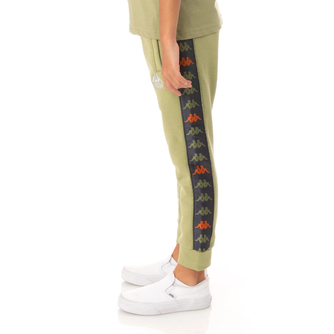 Kappa US Kids 222 Banda Alanz 3 Sweatpants - Green Salvia 5 Kappa US Kids 222 Banda Alanz 3 Sweatpants - Green Salvia