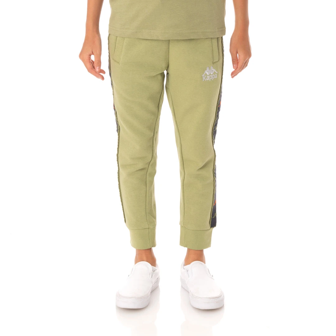 Kappa US Kids 222 Banda Alanz 3 Sweatpants - Green Salvia 3 Kappa US Kids 222 Banda Alanz 3 Sweatpants - Green Salvia