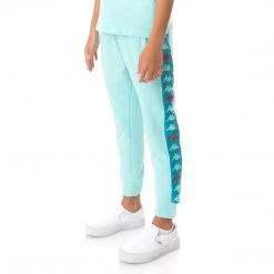 Kappa US Kids 222 Banda Alanz 3 Sweatpants - Peacock
