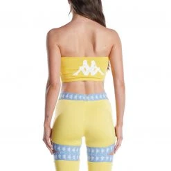 Kappa US Women Authentic Ambohidratrimo Bandeau - Yellow Light Blue