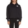 Kappa US Authentic Love Plock Hoodie - Black Women