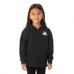 Kappa US Kids Authentic Love Torun Hoodie - Black