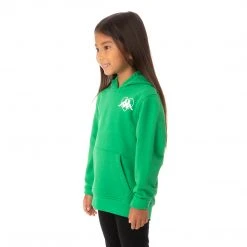 Kappa US Kids Authentic Love Torun Hoodie - Green