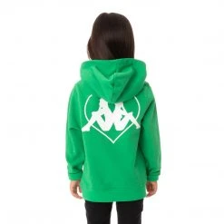 Kappa US Kids Authentic Love Torun Hoodie - Green