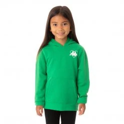 Kappa US Kids Authentic Love Torun Hoodie - Green