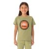Kappa US Kids Authentic Franeker T-Shirt - Green Salvia 1 Kappa US Kids Authentic Franeker T-Shirt - Green Salvia