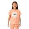Kappa US Kids Authentic Franeker T-Shirt - Pink Coral 1 Kappa US Kids Authentic Franeker T-Shirt - Pink Coral