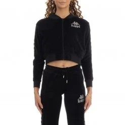 Kappa US 222 Banda Servelle Track Jacket - Black Smoke Women