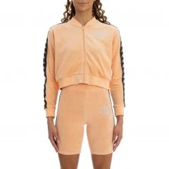 Kappa US 222 Banda Servelle Track Jacket - Orange Peach