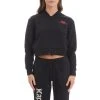 Kappa US Authentic Ginkle Cropped Jacket - Black Smoke