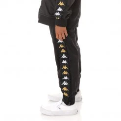 Kappa US Kids 222 Banda Rastoriazzin Trackpants - Black Smoke 8 Kappa US Kids 222 Banda Rastoriazzin Trackpants - Black Smoke