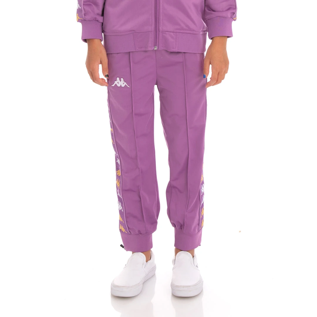 Kappa US Kids 222 Banda Rastoriazzin Trackpants - Violet Lavender 3 Kappa US Kids 222 Banda Rastoriazzin Trackpants - Violet Lavender