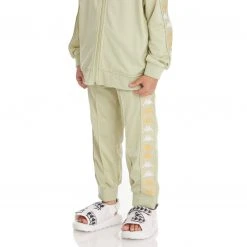 Kappa US Kids 222 Banda Rastoriazzin Trackpants - Green Sage