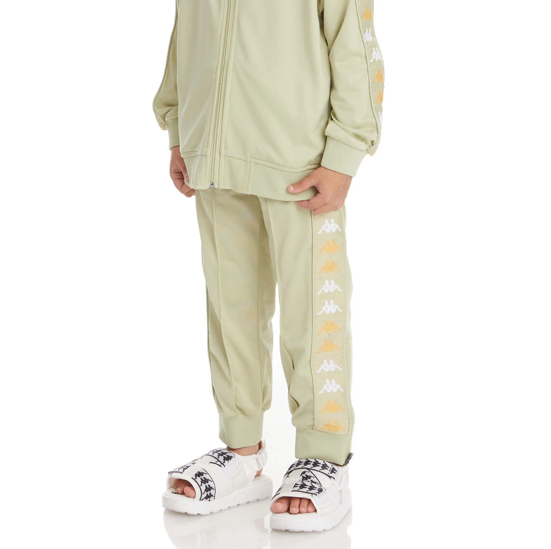 Kappa US Kids 222 Banda Rastoriazzin Trackpants - Green Sage 4 Kappa US Kids 222 Banda Rastoriazzin Trackpants - Green Sage