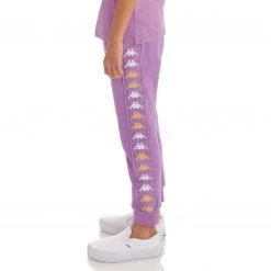Kappa US Kids 222 Banda Alanzin Sweatpants - Violet Lavender