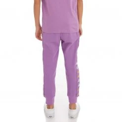 Kappa US Kids 222 Banda Alanzin Sweatpants - Violet Lavender